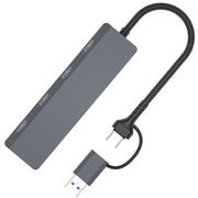 ADS-305D USB / Type-C to USB3.0 4-Ports USB HUB Computer Laptop Adapter Docking Station