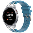For Samsung Galaxy Watch 7 40 / 44mm 20mm Quick Release Silver Buckle Royal Silicone Watch Band(Sea Blue) - free shipping - PMC TechLife - Order now!