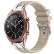 For Samsung Galaxy Watch3 41mm 20mm Quick Release Silver Buckle Royal Silicone Watch Band(Starlight) - free shipping - PMC TechLife - Order now!