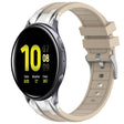 For Samsung Galaxy Watch Active 2 20mm Quick Release Silver Buckle Royal Silicone Watch Band(Starlight) - free shipping - PMC TechLife - Order now!