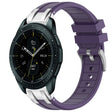 For Samsung Galaxy Watch 42mm 20mm Quick Release Silver Buckle Royal Silicone Watch Band(Purple) - free shipping - PMC TechLife - Order now!