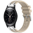 For Samsung Gear S2 Classic 20mm Quick Release Silver Buckle Royal Silicone Watch Band(Starlight) - free shipping - PMC TechLife - Order now!