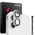 For iPhone 16 / 16 Plus NORTHJO Matte Camera Lens Protector Tempered Glass Rear Lens Film(Silver) - iPhone 16 Tempered Glass by NORTHJO | Online Shopping South Africa | PMC TechLife | Buy Now Pay Later Mobicred