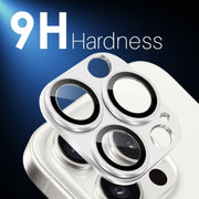 For iPhone 16 Pro / 16 Pro Max NORTHJO Matte Camera Lens Protector Tempered Glass Rear Lens Film(Silver)