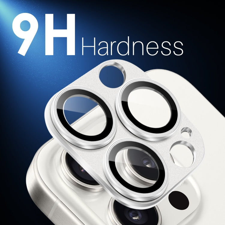 For iPhone 16 Pro / 16 Pro Max NORTHJO Matte Camera Lens Protector Tempered Glass Rear Lens Film(Silver)