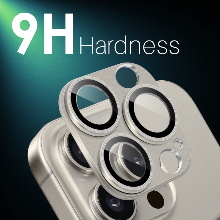 For iPhone 16 Pro / 16 Pro Max NORTHJO Matte Camera Lens Protector Tempered Glass Rear Lens Film(Natural)
