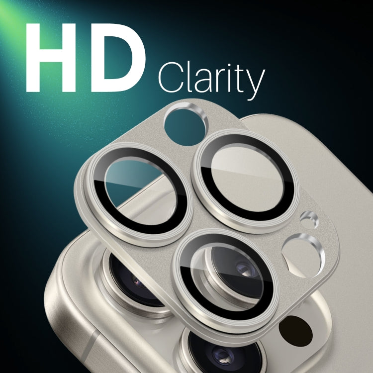 For iPhone 16 Pro / 16 Pro Max NORTHJO Matte Camera Lens Protector Tempered Glass Rear Lens Film(Natural)