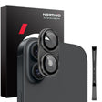For iPhone 16 / 16 Plus NORTHJO CD Vein Camera Lens Protector Tempered Glass Rear Lens Film(Black) - iPhone 16 Tempered Glass by NORTHJO | Online Shopping South Africa | PMC TechLife | Buy Now Pay Later Mobicred