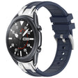 For Samsung Galaxy Watch 3 45mm 22mm Quick Release Silver Buckle Royal Silicone Watch Band(Navy Blue) - free shipping - PMC TechLife - Order now!