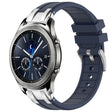 For Samsung Galaxy Gear S3 Classic 22mm Quick Release Silver Buckle Royal Silicone Watch Band(Navy Blue) - free shipping - PMC TechLife - Order now!