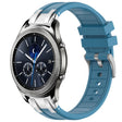 For Samsung Galaxy Gear S3 Classic 22mm Quick Release Silver Buckle Royal Silicone Watch Band(Sea Blue) - free shipping - PMC TechLife - Order now!