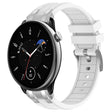 For Amazfit GTR Mini 20mm Quick Release Silver Buckle Royal Silicone Watch Band(White) - free shipping - PMC TechLife - Order now!