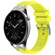 For Amazfit GTR Mini 20mm Quick Release Silver Buckle Royal Silicone Watch Band(Vital Yellow) - free shipping - PMC TechLife - Order now!