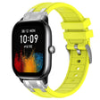 For Amazfit GTS4 Mini 20mm Quick Release Silver Buckle Royal Silicone Watch Band(Vital Yellow) - free shipping - PMC TechLife - Order now!