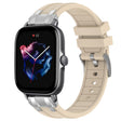 For Amazfit GTS 3 20mm Quick Release Silver Buckle Royal Silicone Watch Band(Starlight) - free shipping - PMC TechLife - Order now!