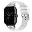For Amazfit GTS 2e 20mm Quick Release Silver Buckle Royal Silicone Watch Band(White) - free shipping - PMC TechLife - Order now!