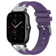 For Amazfit GTS 2e 20mm Quick Release Silver Buckle Royal Silicone Watch Band(Purple) - free shipping - PMC TechLife - Order now!