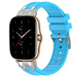 For Amazfit GTS 2 20mm Quick Release Silver Buckle Royal Silicone Watch Band(Sky Blue) - free shipping - PMC TechLife - Order now!