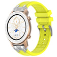 For Amazfit GTR 42mm 20mm Quick Release Silver Buckle Royal Silicone Watch Band(Vital Yellow) - free shipping - PMC TechLife - Order now!