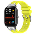 For Amazfit GTS 20mm Quick Release Silver Buckle Royal Silicone Watch Band(Vital Yellow) - free shipping - PMC TechLife - Order now!