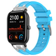 For Amazfit GTS 20mm Quick Release Silver Buckle Royal Silicone Watch Band(Sky Blue) - free shipping - PMC TechLife - Order now!