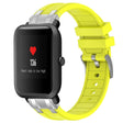 For Amazfit Bip 20mm Quick Release Silver Buckle Royal Silicone Watch Band(Vital Yellow) - free shipping - PMC TechLife - Order now!