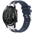 For Honor Magic Watch 2 42mm 20mm Quick Release Silver Buckle Royal Silicone Watch Band(Navy Blue) - free shipping - PMC TechLife - Order now!