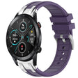 For Honor Magic Watch 2 42mm 20mm Quick Release Silver Buckle Royal Silicone Watch Band(Purple) - free shipping - PMC TechLife - Order now!