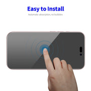 For iPhone 16 2pcs ENKAY Hat-Prince 28 Degree Anti-peeping Privacy Tempered Glass Film