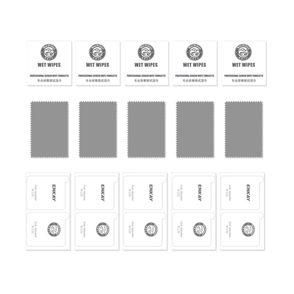 For iPhone 16 5pcs ENKAY Hat-Prince 28 Degree Anti-peeping Privacy Tempered Glass Film