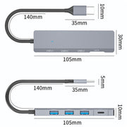 ADS-309C Type-C + 3 x USB 3.0  HUB Docking Station, Type-C Port