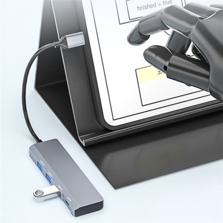 ADS-309C Type-C + 3 x USB 3.0  HUB Docking Station, Type-C Port