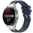 For Huawei Watch3 Pro New 22mm Quick Release Silver Buckle Royal Silicone Watch Band(Navy Blue) - free shipping - PMC TechLife - Order now!