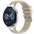 For Huawei Watch GT3 46mm 22mm Quick Release Silver Buckle Royal Silicone Watch Band(Starlight) - free shipping - PMC TechLife - Order now!