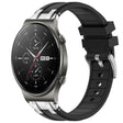 For Huawei Watch GT2 Pro 22mm Quick Release Silver Buckle Royal Silicone Watch Band(Black) - free shipping - PMC TechLife - Order now!