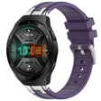 For Huawei Watch GT 2e 22mm Quick Release Silver Buckle Royal Silicone Watch Band(Purple) - free shipping - PMC TechLife - Order now!