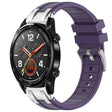 For Huawei Watch GT 22mm Quick Release Silver Buckle Royal Silicone Watch Band(Purple) - free shipping - PMC TechLife - Order now!