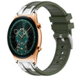 For Honor Watch GS 4 22mm Quick Release Silver Buckle Royal Silicone Watch Band(Olive Green) - free shipping - PMC TechLife - Order now!