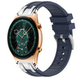 For Honor Watch GS 4 22mm Quick Release Silver Buckle Royal Silicone Watch Band(Navy Blue) - free shipping - PMC TechLife - Order now!