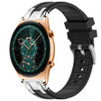 For Honor Watch GS 4 22mm Quick Release Silver Buckle Royal Silicone Watch Band(Black) - free shipping - PMC TechLife - Order now!