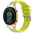 For Honor Watch GS 4 22mm Quick Release Silver Buckle Royal Silicone Watch Band(Vital Yellow) - free shipping - PMC TechLife - Order now!