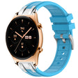 For Honor Watch GS 3 22mm Quick Release Silver Buckle Royal Silicone Watch Band(Sky Blue) - free shipping - PMC TechLife - Order now!