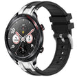 For Honor Watch Dream 22mm Quick Release Silver Buckle Royal Silicone Watch Band(Black) - free shipping - PMC TechLife - Order now!