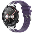 For Honor Watch Dream 22mm Quick Release Silver Buckle Royal Silicone Watch Band(Purple) - free shipping - PMC TechLife - Order now!