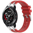 For Honor Watch GS Pro 22mm Quick Release Silver Buckle Royal Silicone Watch Band(Red) - free shipping - PMC TechLife - Order now!