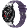 For Honor Watch GS Pro 22mm Quick Release Silver Buckle Royal Silicone Watch Band(Purple) - free shipping - PMC TechLife - Order now!