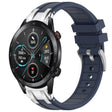 For Honor Magic Watch 2 46mm 22mm Quick Release Silver Buckle Royal Silicone Watch Band(Navy Blue) - free shipping - PMC TechLife - Order now!