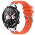 For Honor Magic Watch 22mm Quick Release Silver Buckle Royal Silicone Watch Band(Orange) - free shipping - PMC TechLife - Order now!