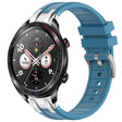For Honor Magic Watch 22mm Quick Release Silver Buckle Royal Silicone Watch Band(Sea Blue) - free shipping - PMC TechLife - Order now!