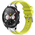 For Honor Magic Watch 22mm Quick Release Silver Buckle Royal Silicone Watch Band(Vital Yellow) - free shipping - PMC TechLife - Order now!